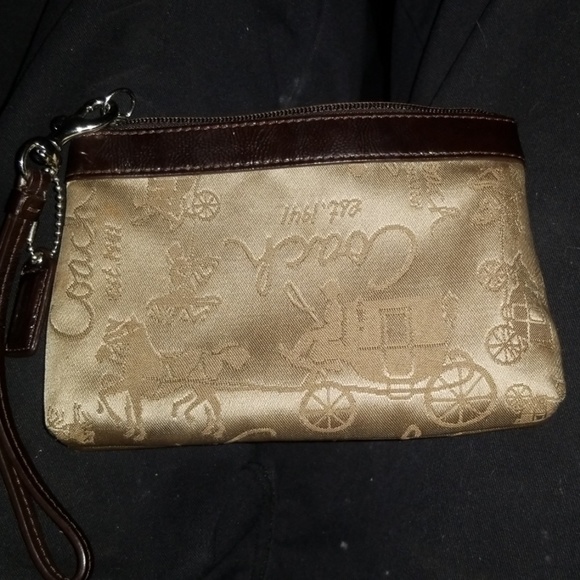Coach Zipper Clutch Wristlet - Picture 3 of 6